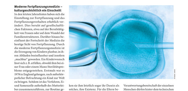 Bild zu Leserbrief - "Endlich Problematik der Reproduktionsmedizin thematisiert"