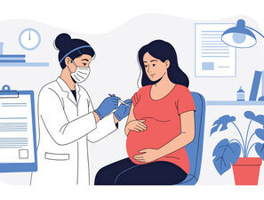 Bild zu mRNA-COVID-19-Impfstoffe - Sicherheit für den Fötus im 1. Trimester
